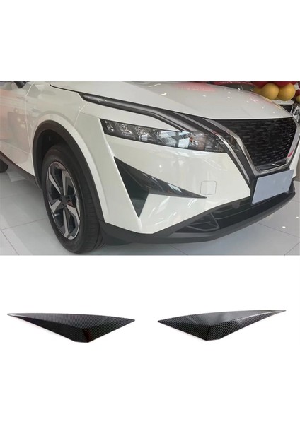 Nissan Qashqai Için J12 2022 2023 Araba Ön Sis Farları Kapak Tampon Splitter Spoiler Trim Aksesuarları Abs Karbon Fiber (Yurt Dışından) modelleri