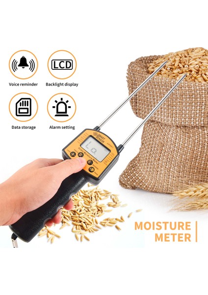 Akıllı Sensör AR991 Tahıl Nem Metre Tahıl Nem Ölçümü AR991 Nem Ölçer (Yurt Dışından) fırsatları