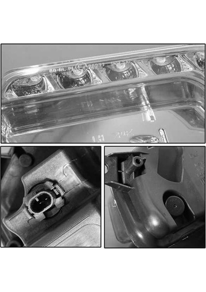 1paır Ön Tampon LED Mercedes W212 E350 E550 E63 2010-2016 A2128200756 A2128200856 Sis Lambası (Yurt Dışından) modelleri