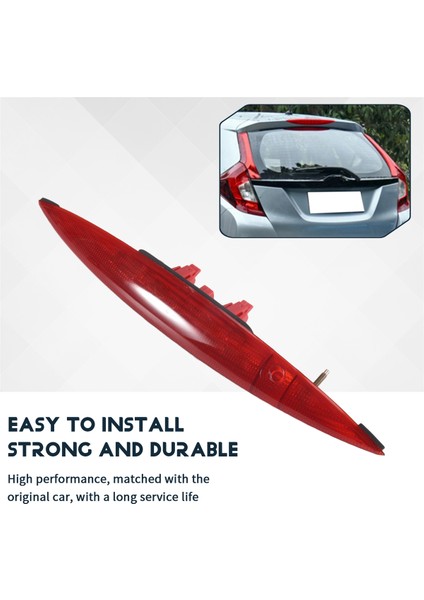 Araba Arka Ek Fren Lambası Honda Fit Caz 2014 2015 - 2019 Yüksek Ek 3. Üçüncü Fren Işığı Durdurma Lambası (Yurt Dışından) fırsatları