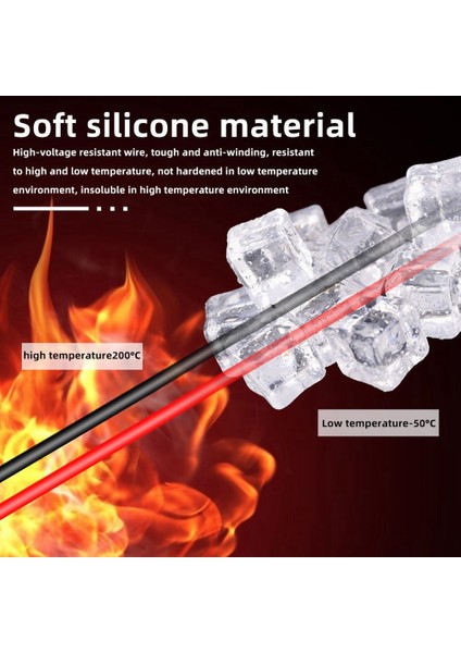 Multimetre Testi Silikon Çizgi 1000V 20A Needle Tip Prob Test Multimetre Kablosu (Yurt Dışından) modelleri