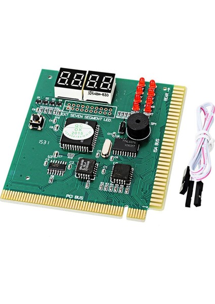 4 Haneli Pc Analizörü Diagnostic Post Kartı Anakart Test Cihazı Isa Pcı Bus Maderi Bilgisayarı Anayarı Arızay (Yurt Dışından) fırsatları