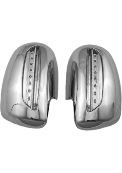 Toyota Corolla Yaris 2008-2011 Için LED Turn Sinyal Işıkları ile Araba Ters Ayna Kabuğu (Yurt Dışından)