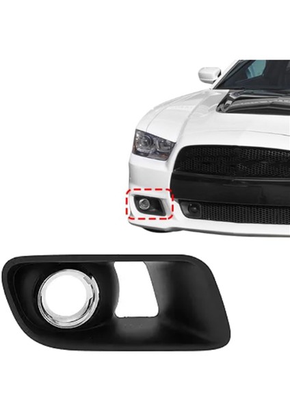 Araba Ön Sis Lambası Çerçeve Sis Lambası Izgara 68072020AA Dodge Charger Için 2012-2014 Sağ (Yurt Dışından) modelleri
