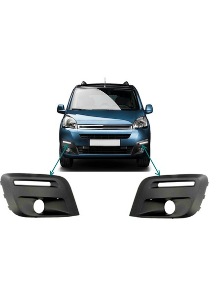 Citroen Berlingo 2015-2018 Aksesuarları Için Sağ Ön Tampon Izgara Sis Çerçeve Koruyucu Kapak (Yurt Dışından) fırsatları