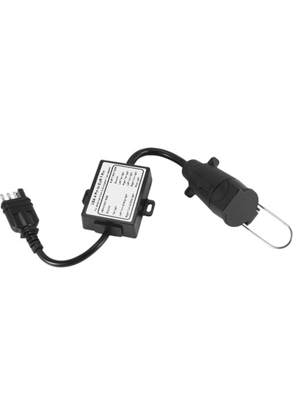 Abd&#39;den Avrupa Trailer Işık Dönüştürücü 4 Yollu Düz Soket (Amerikan Aracı) - 7 Yollu Yuvarlak Soket (Avrupa Fragmanı) (Yurt Dışından) fiyatları