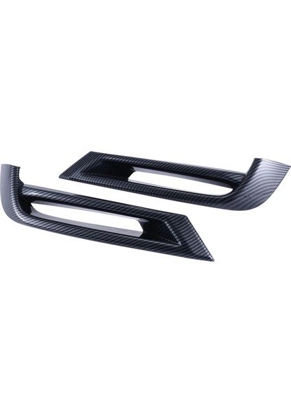 Araba Karbon Fiber Ön Tampon Alt Izgara Trim Şeritleri Sis Işık Çerçevesi Kapak Trim Honda Hrv Hr-V-V Xr-V 2022 2023 (Yurt Dışından) modelleri