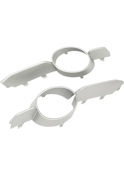 1set -Bmw X6 E71 E72 2008-2014 Ön Tampon Sis Izgarası Izgara Kapağı 51117188385 51117188386 (Yurt Dışından)