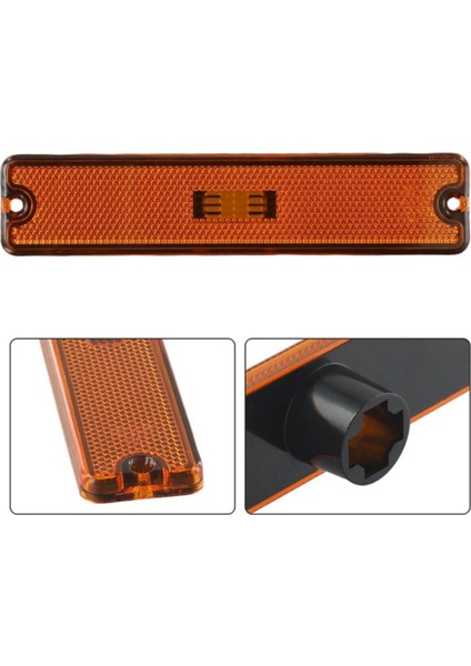 Araba Ön Tampon Işık Kapağı 56001424 Jeep Wrangler Yj 1987-1995 Dönüş Sinyali Işık Kapağı Sarı (Yurt Dışından) fırsatları