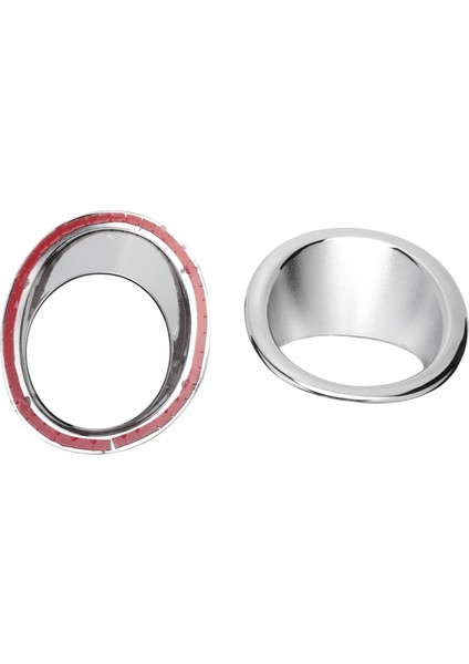 Honda Cr-V Crv 2007 2008 2009 Ön Tampon Fog Trim Trim Jant Lamba Kapak Kapağı Araba Stil Yansıtıcı Çıkartma (Yurt Dışından) fiyatları