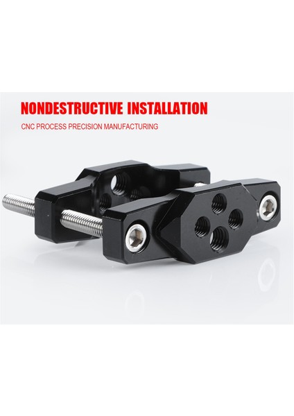 Alüminyum Alaşım 17-54MM Motosiklet Far Braketi Tampon Montaj Kelepçesi Yardımcı Spot Işığı Sis Lambası Tutucu Aksesuarlar (Yurt Dışından) indirimleri