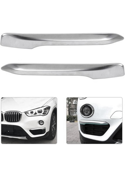 Bmw F48 X1 2016-2019 Için 2x Gümüş Krom Kaplamalı Sisli Lig (Yurt Dışından) fırsatları