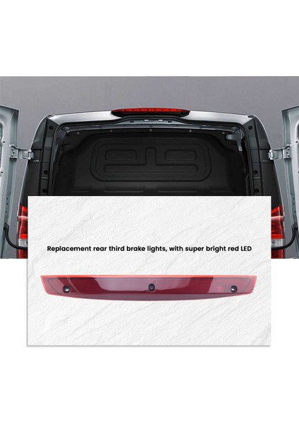 Yüksek Monte Edilmiş 3. Fren Durma Lambası Lambası Mercedes Için Uygun Benz Vito Viano W639 A6398200056 (Yurt Dışından) fiyatları