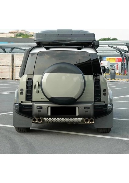 Füme Siyah Kuyruk Işık Kapağı Arka Sis Lambası Land Rover Defender Için 90 110 130 2020-2024 Aksesuarlar (Yurt Dışından) fiyatları