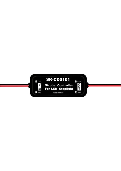 Strob Kontrolör Fren Işık Flaşör Modülü Araç LED Fren Durdurma Işık Lambası 12V-16V (Yurt Dışından)