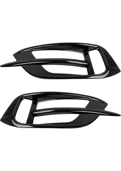 Honda Civic Için Siyah Araba Arka Sisli Izgara Kapak Döşeme 10TH 2016 2017 2018 2019 Arka Sis Lambası Izgarası (Yurt Dışından)
