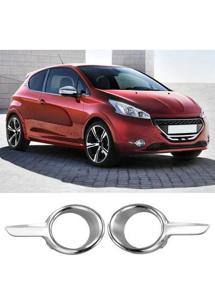 Peugeot Için Ön Sis Lambası Dekorasyon Çerçevesi 208 1608111480 1608110880 (Yurt Dışından) indirimleri