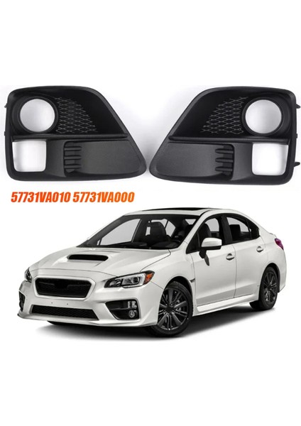 57731VA010 Sol Ön Tampon Sis Işık Deliği Çerçevesi Subaru Wrx &amp; Stı 2015-2017 Sis Lambası Alt Izgara Çerçevesi (Yurt Dışından) modelleri