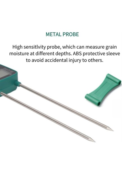 Buğday, Mısır, Pirinç, Fıstık, Soya Fasulyesi, Un, Yem, Fıstık, Susam, Sorgum Için Dijital Tahıl Nem Ölçer Test Cihazı (Yurt Dışından) fırsatları