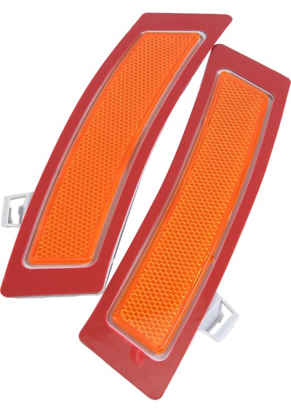 1 Çift Ön Tampon Reflektörü Yan Işaret Işıkları Lh+Rh (Yurt Dışından) indirimleri