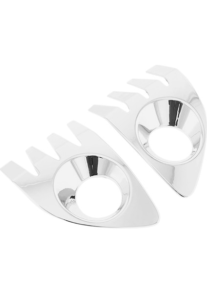 Toyota Corolla Cross 2020 2021 Abs Krom Ön Sis Işık Lamba Çerçeve Kapak Dışar Garnitörü (Yurt Dışından)