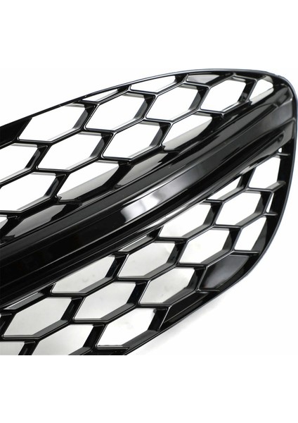 Parlak Siyah Araba Ön Sis Lambası Kapağı Mercedes Benz C-Serisi W205 2015-2018 (Yurt Dışından)