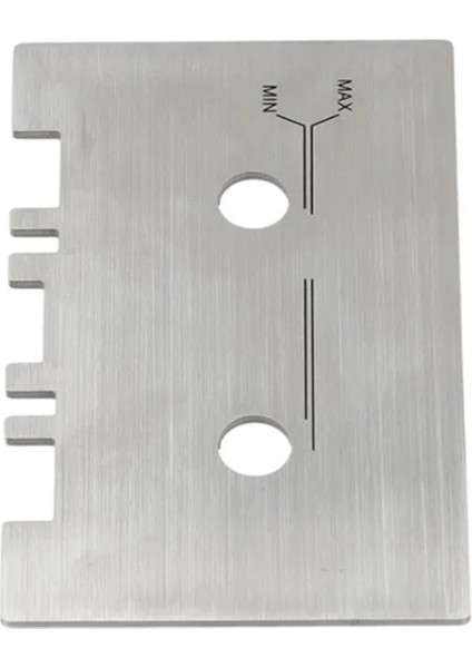 Kaset Cauge Set Mekanik Hizalama Yüksek Doğruluk Kılavuzu Gösterge Kiti 2 Pcs ile Çıkar Çubuğu Alüminyum Alaşım Kurulumu Kolay (Yurt Dışından) fiyatları