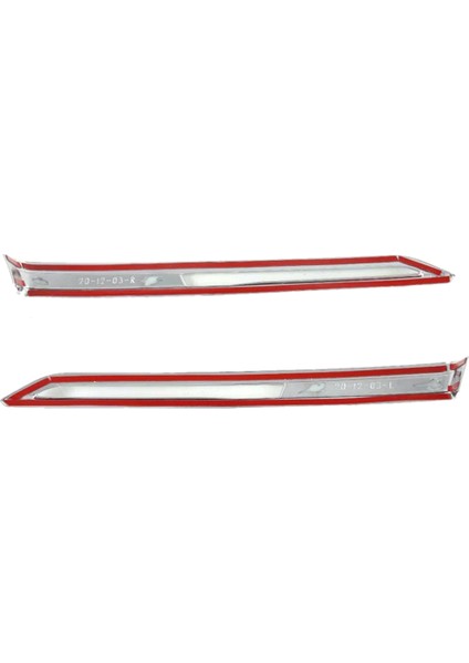 Mazda CX30 Cx-30 2020 2021 Ön ve Arka Sis Fark Kapağı Döşeme Sticker Arka Tampon Sis Lambası Çerçevesi (Chrome) (Yurt Dışından) fiyatları