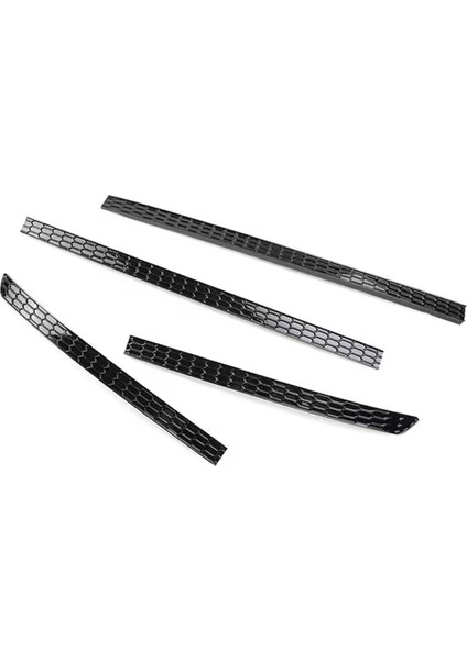 Petek Tarzı Abs Siyah Araba Oto Aksesuarları Arka Tampon Sisli Işık Lambası Kapak Vw Tiguan R-Line 2022 2023 (Yurt Dışından) modelleri