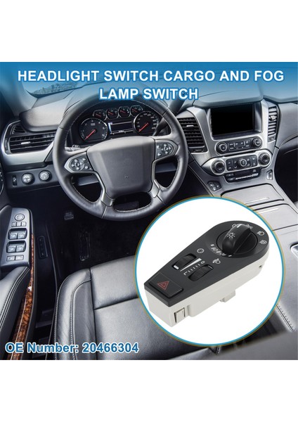 Tehlike Uyarı Anahtarı Far Sis Lambası Anahtarı 20466304 20942846 Volvo Fh Fm Için 20953573 (Yurt Dışından) modelleri