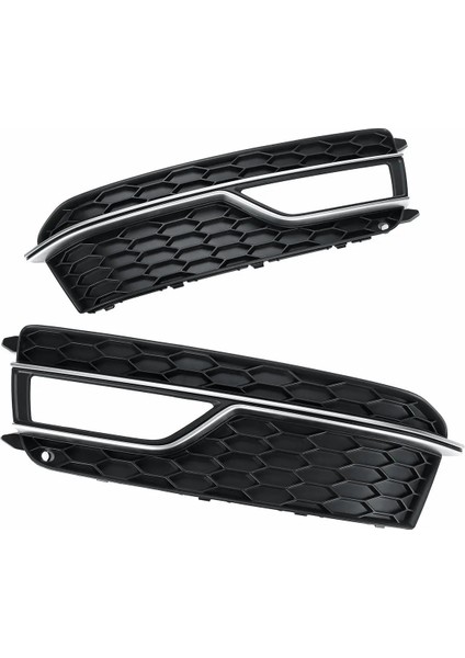 Sol Ön Tampon Sis Izgarası Izgara Kapağı Sis Lambası Audi A5 S-Line S5 2013-2016 8T0807681 8T0807682 Için Alt Izgara (Yurt Dışından) modelleri