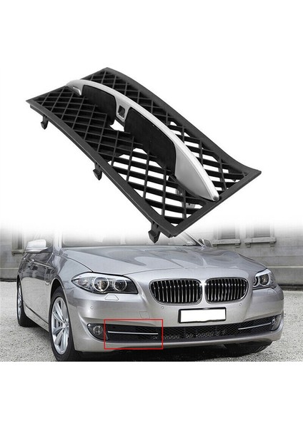 Ön Alt Tampon Grille Kapak Bmw F10 F11 F18 2010-2013 51117200699 51117200700 51117231859 ​​1117231860 (Yurt Dışından) modelleri