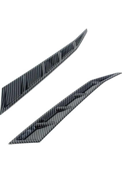 Hyundai Sonata Için Dn8 2024 Karbon Fiber Arka Tampon Spoiler Alt Yan Hava Havalandırma Çerçevesi Kapak Trim Aksesuarları (Yurt Dışından) modelleri