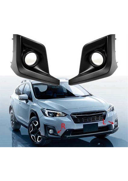 Araba Ön Tampon Sis Farkı Kapağı 57731FL092 57731FL082 Subaru Xv Crosstrek 2018-2020 Sis Lambası Çerçeve Trim Çerçeve (Yurt Dışından) indirimleri