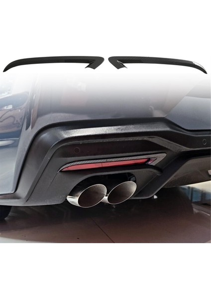 Ford Mustang 2024 2025 Araba Aksesuarları Için Arka Sis Lamba Kapağı Kaplama Karbon Fiber (Yurt Dışından) fırsatları