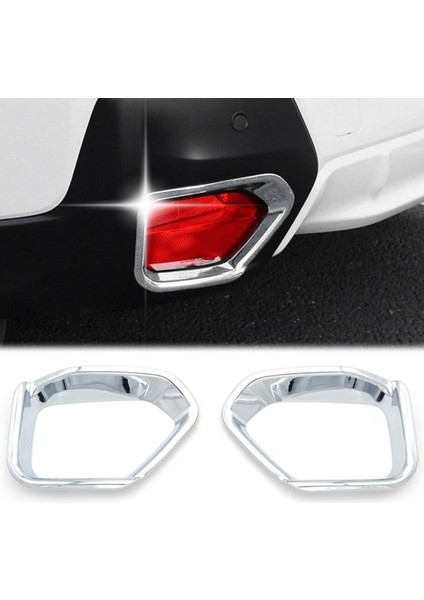 Subaru Xv Crosstrek Için 2017 2018 2019 Krom Arka Sisli Lamba Kapağı Sis Işığı Tampon Trim Kalıp Aksesuarları (Yurt Dışından) fiyatları