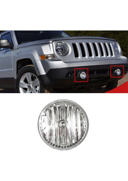 Araba Ön Tampon Sis Lambası 68081399AB CH2594104 Jeep Patriot 2011-2017 Wrangler Araba Aksesuarları (Yurt Dışından) fiyatları