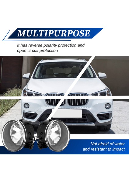 Çift Ön Tampon Sis Lamba Lambaları For-Bmw X3 F25 X4 F26 X5 F15 X6 F16 2010-20 Ampul Içermiyor 63177238787 63177238788 (Yurt Dışından) indirimleri