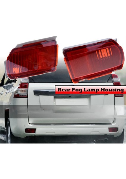 Araba Arka Tampon Reflektör Işıkları Toyota Landcruiser Prado Için Arka Tampon Sis Işıkları 2010-2015 81581-60240 81591-60270 (Yurt Dışından) modelleri