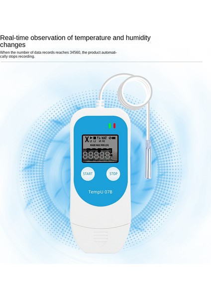 Tempu 07B Sıcaklık/nem Kaydedici Buzdolabı Depolama Için Dijital USB Veri Logger Termometre Higometre (Yurt Dışından) indirimleri