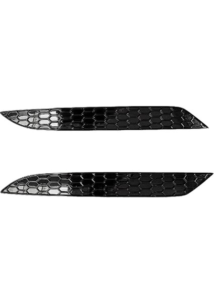 2pcs Araba Stili Petek Kuyruğu Arka Sis Kapağı Kaplama Golf 7.5 Mk7.5 Arka Çubuk Tampon Reflektör Şeritleri Için (Yurt Dışından)