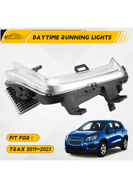 Gündüz Koşu Işık Ön Tampon Sis Işığı Chevrolet Trax 2019-2023 Sağ (Yurt Dışından) indirimleri
