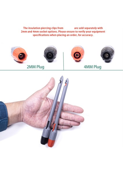 Izolasyon Piercing Clip Seti, Muz Fiş Bağlantıları, Tel Delicilik, Delici Prob Yalıtım Piercing Clip Seti 2mm (Yurt Dışından) modelleri
