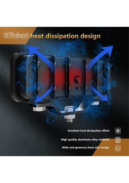 6 Inç LED Dağınık Işık Çubuğu 2 Adet 120W LED Off Road LED Çalışma Işıkları (Yurt Dışından) indirimleri