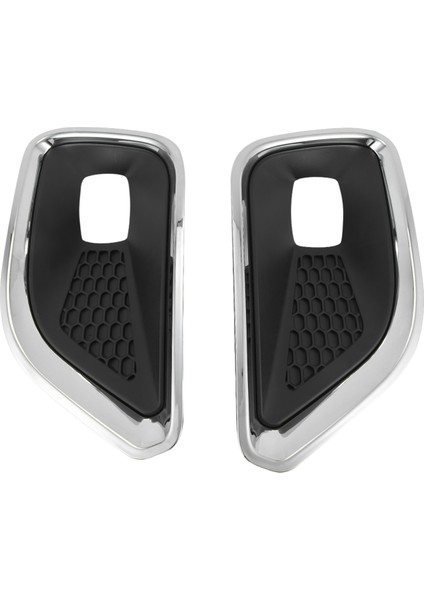 Jeep Cherokee Için Parlak Stripes ile Sis Lambası Çerçevesi Montajı 2019-2021 60932029 60932028 6828795AB 68287995AB (Yurt Dışından) fırsatları