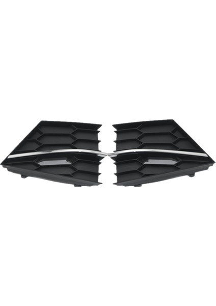 Araba Ön Tampon Alt Izgara Havalandırma Trim Kapak Skoda Için Sisli Izgara Kapağı Superb 2016-2018 (Yurt Dışından)