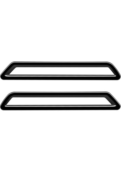 Araba Arka Sislik Kaplama Kapakları Çıkartma Sisli Koruyucu Çerçeve Honda Wrv 2024 Japonca Sürümü Parlak Siyah (Yurt Dışından)