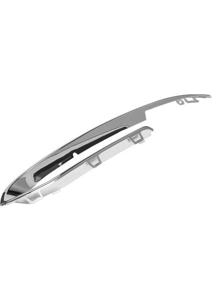 1paır Ön Tampon Sis Lamba Lamba Kaş Kapağı Bmw 5 Serisi F10 F18 520LI 525LI 2014-2017 Mesh Chrome Strip (Yurt Dışından)