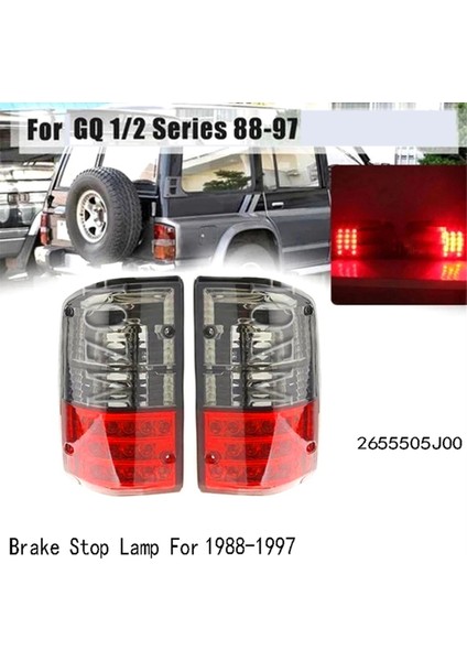 Arka Tampon Sağ LED Kuyruk Işığı Montajı Nissan Devriyesi Için Durma Lambası Gq 1988-1997 2655505J00 (Yurt Dışından) modelleri