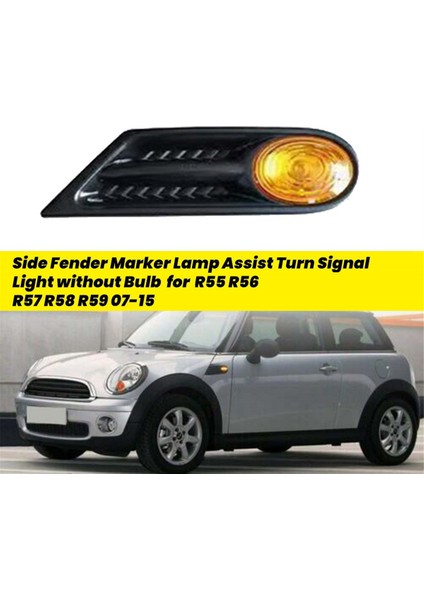 Yan Işaret Lambası Yardımcı Dönüş Sinyali Kabuğu 63137260201 L (Yurt Dışından)